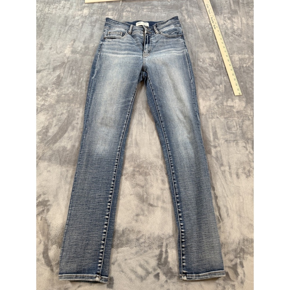 BKE Denim Parker Universal Fit High Rise Classic Skinny Jeans Women's Size 27